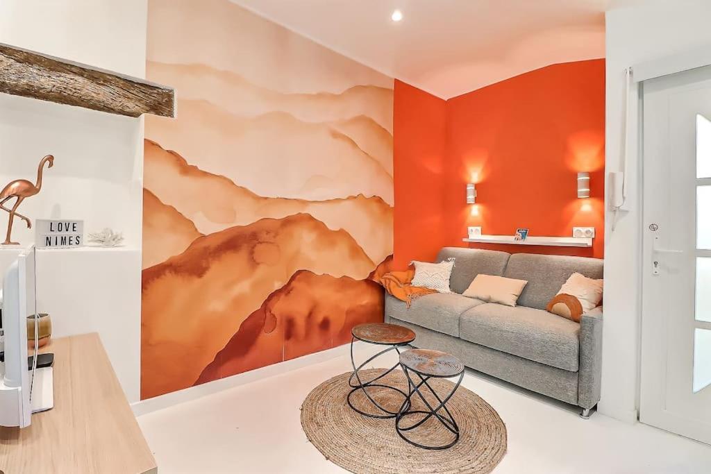 Studio Orange - Plein Centre Nîmes Kültér fotó